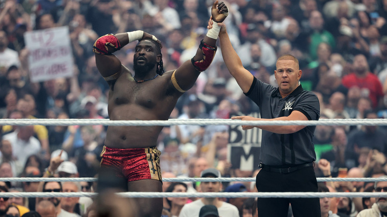 Oba Femi wins at WWE WrestleMania 42