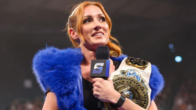Becky Lynch on "WWE SmackDown"