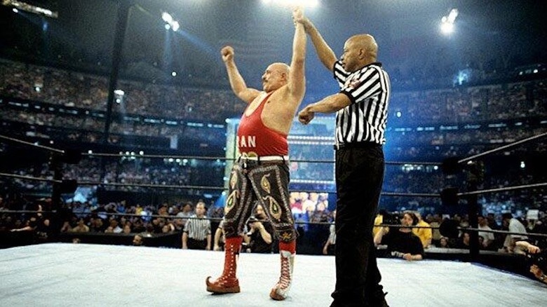 Iron Sheik wins the Gimmick Battle Royal