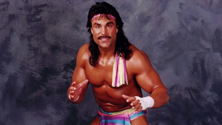 Marc Mero poses for a photo as Johnny B. Badd in WCW