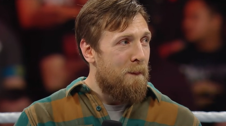 Daniel Bryan looking at the crowd