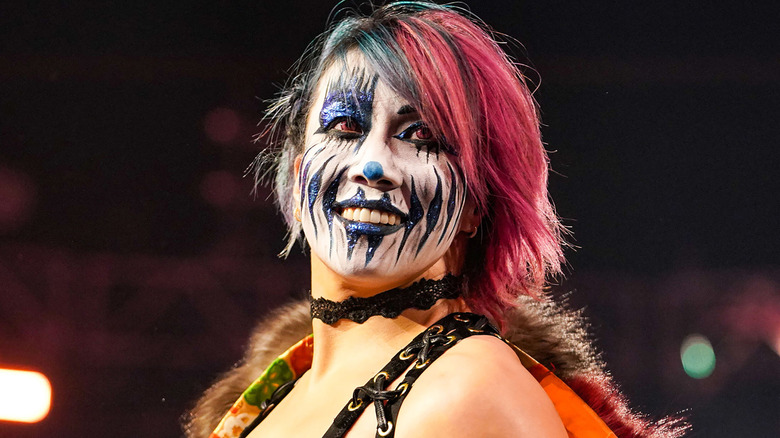 Asuka on WWE Raw