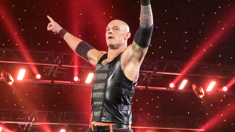 Baron Corbin poses for the people