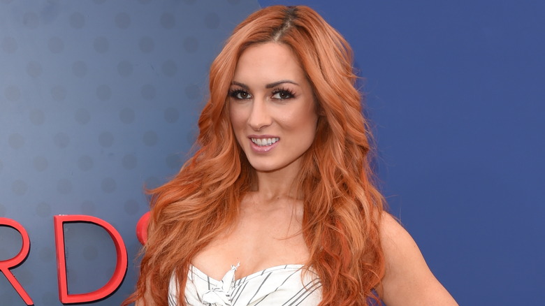 Becky Lynch smiling