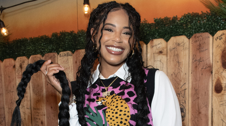 Bianca Belair smiling