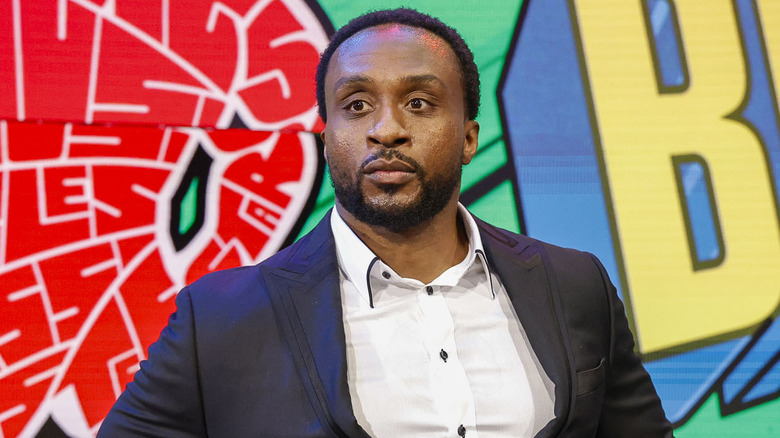 Big E walking to the ring for The New Day's 10th anniversary celebration