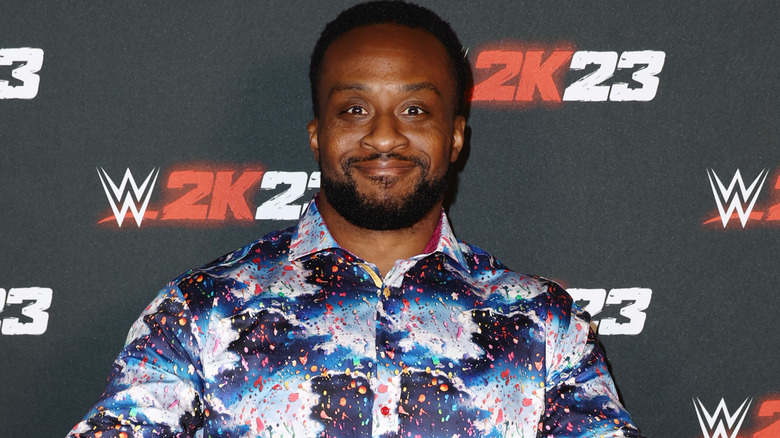 Big E smiling