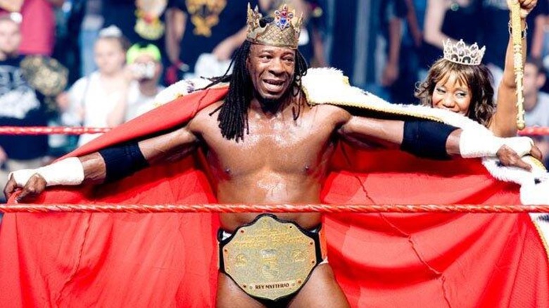 Booker T as WCW World Champion