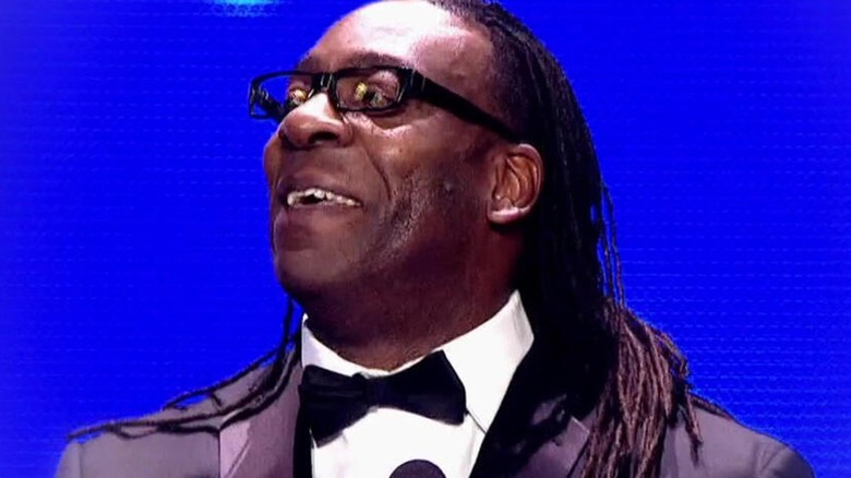 Booker T smiling