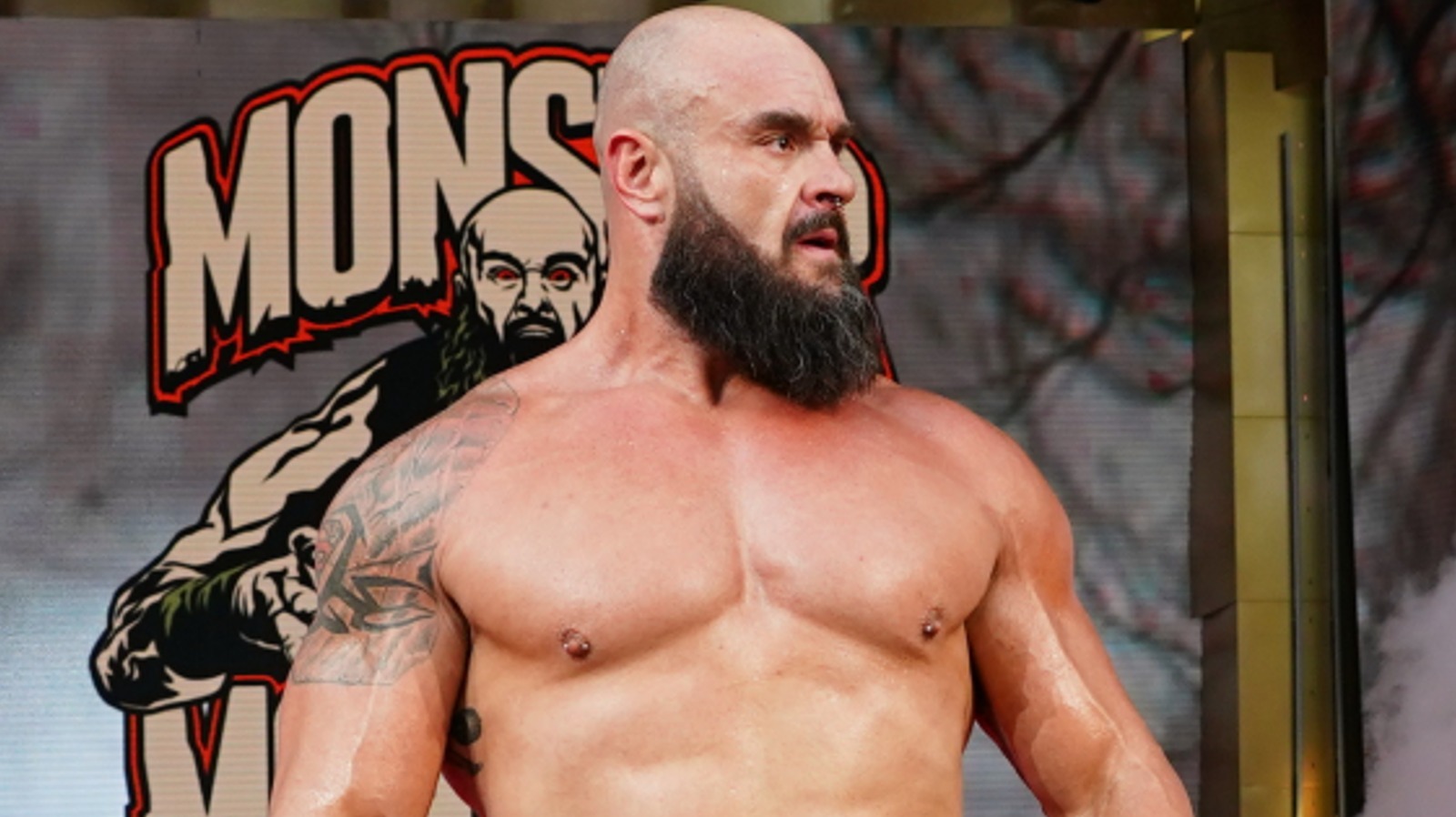 WWE's Braun Strowman Currently Out Of Action With A Concussion