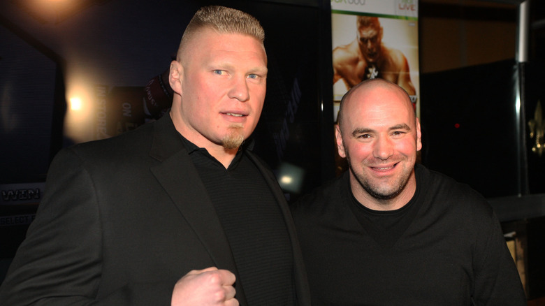 Brock Lesnar and Dana White