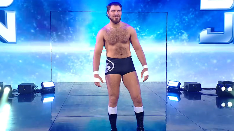 Brooks Jensen makes his entrance