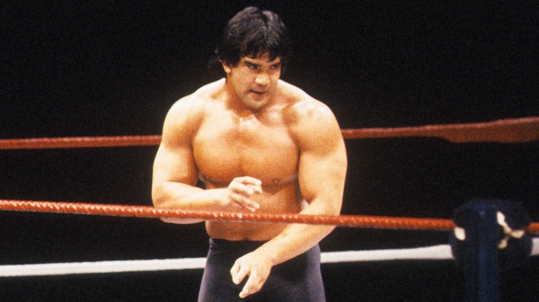 Ricky Steamboat Prepares For A WWE Match In 1985