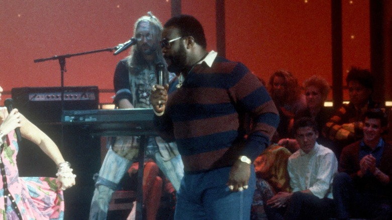 Junkyard Dog, deciding to give singing the old college try