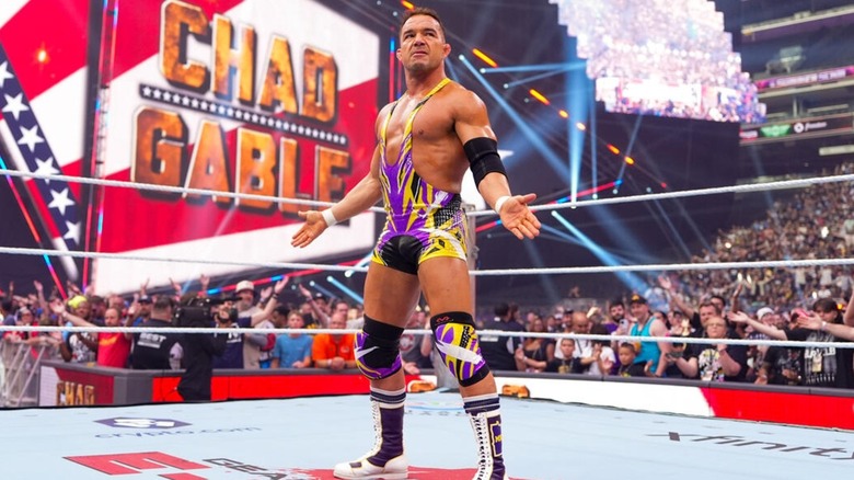 Chad Gable in the ring in WWE