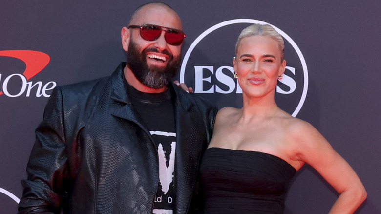 Rusev and CJ Perry attend the 2025 ESPY Awards.