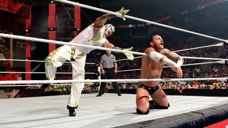 Rey Mysterio and CM Punk