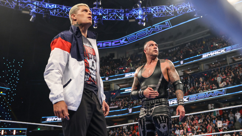 Cody Rhodes and Damian Priest in WWE
