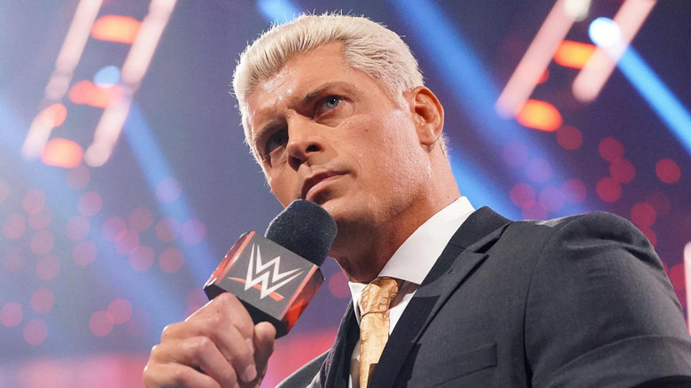 Cody Rhodes appearing on "WWE Raw"