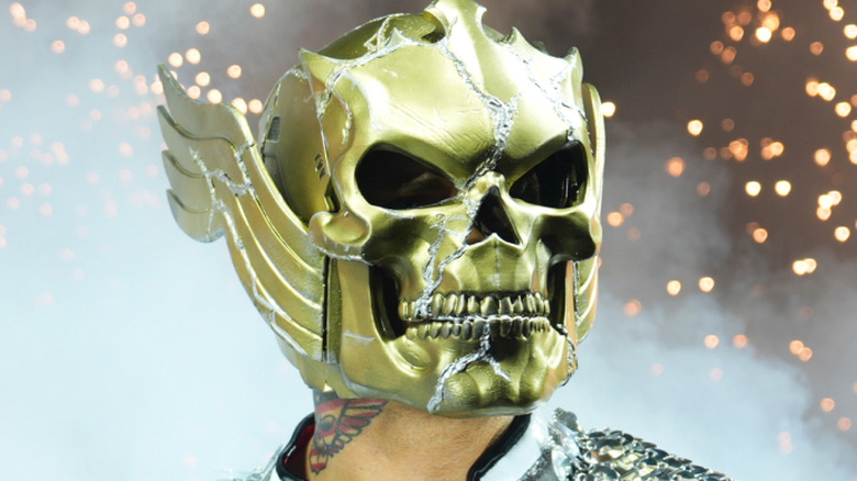 Cody rhodes making his entrance at summerslam