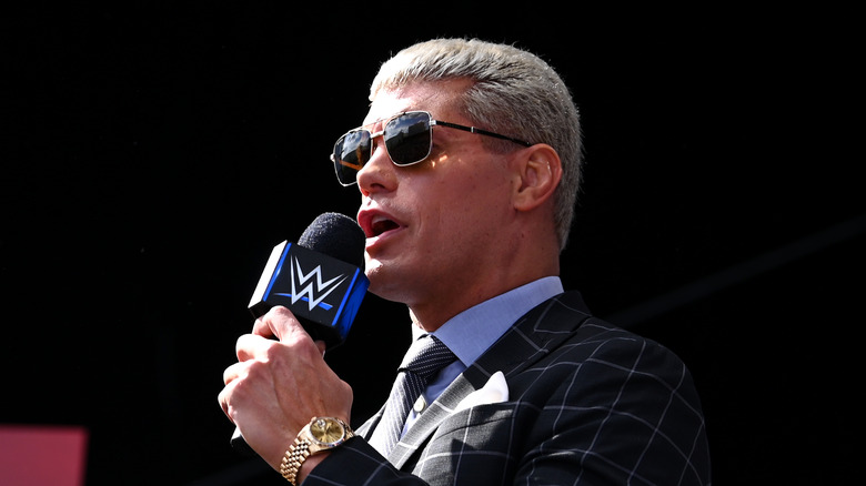 Cody Rhodes talking