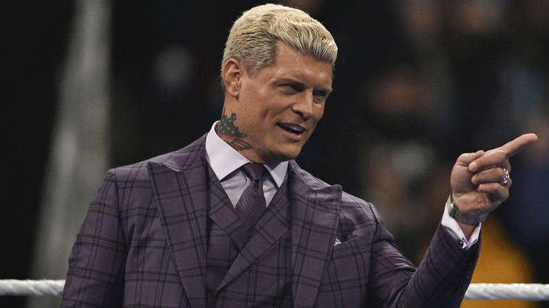 Cody Rhodes in the ring