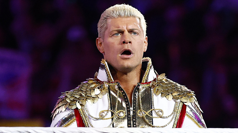 Cody Rhodes making his entrance