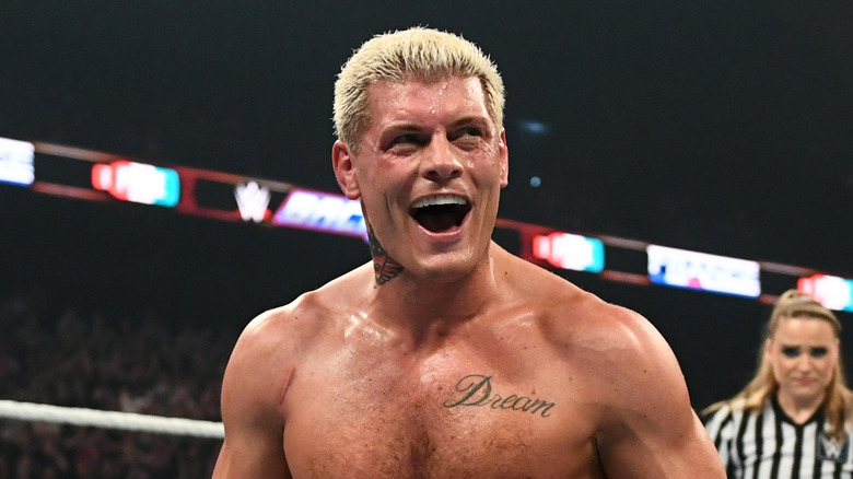Cody Rhodes is happy with his normal sized head