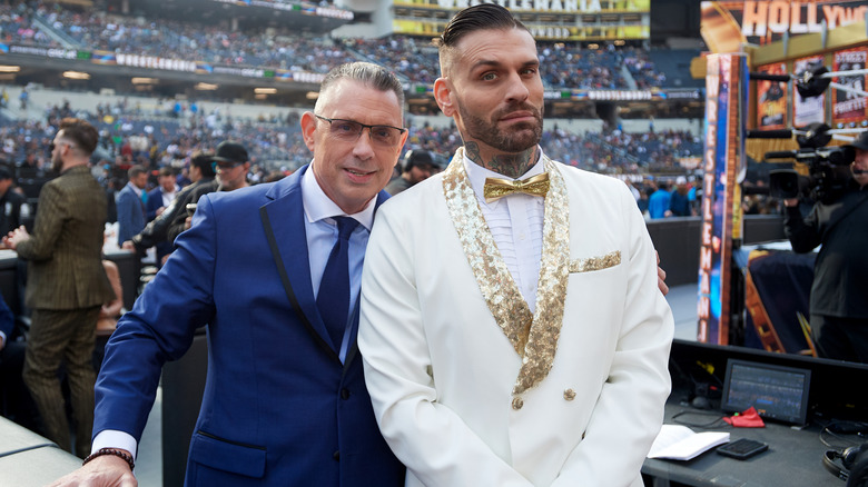 Michael Cole and Corey Graves