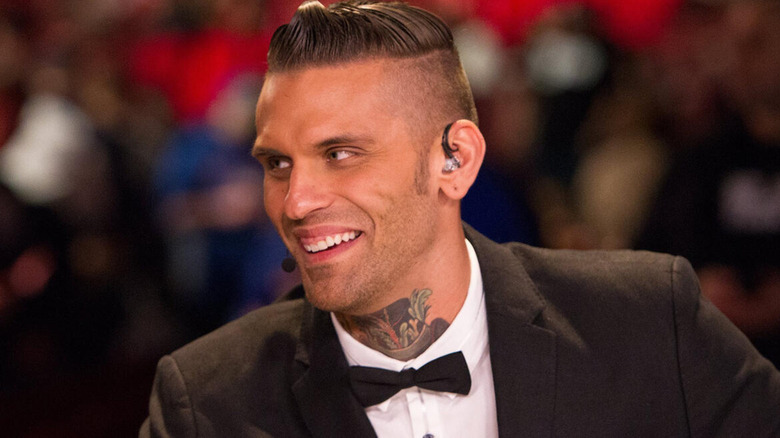 Corey Graves smiling