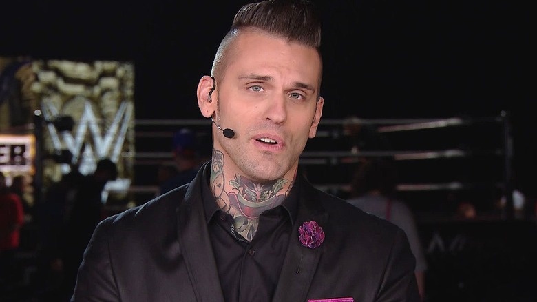 Corey Graves during an episode of 