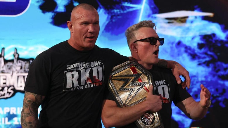 Randy Orton and Pat McAfee on WWE SmackDown