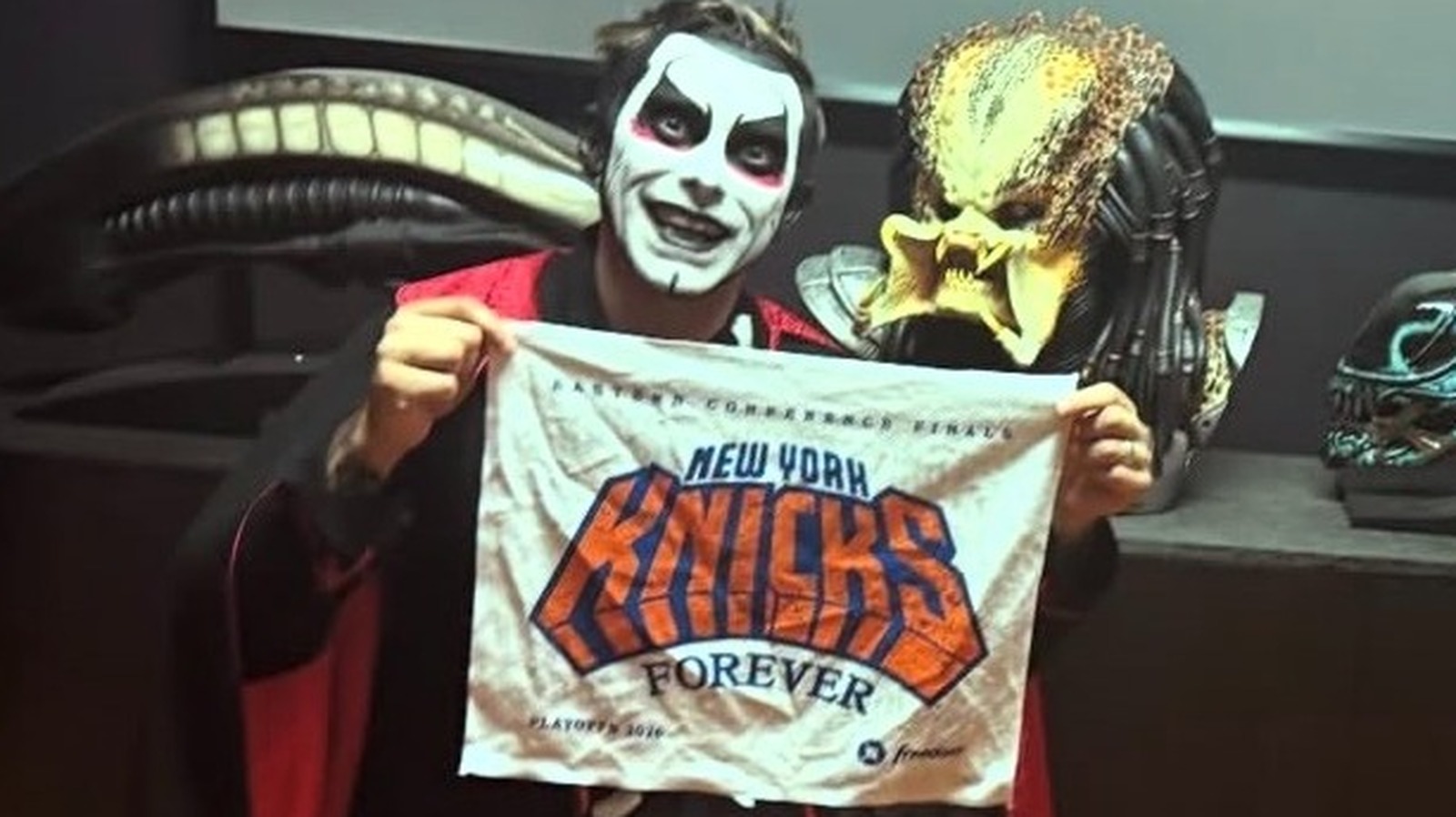 Danhausen is the bizarre good luck charm the Knicks didn't know they needed