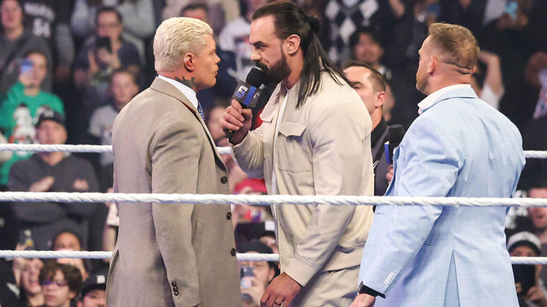 Drew McIntyre verbally confronts Cody Rhodes