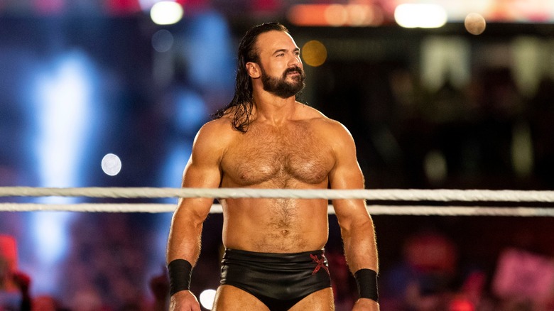 Drew McIntyre soaks in the atmosphere at Clash at the Castle