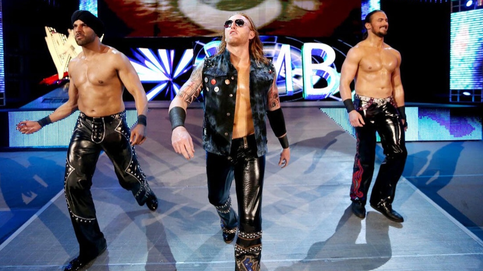 WWE's Drew McIntyre Reunites With 3MB Cohorts In Traditional Middle Eastern Garb