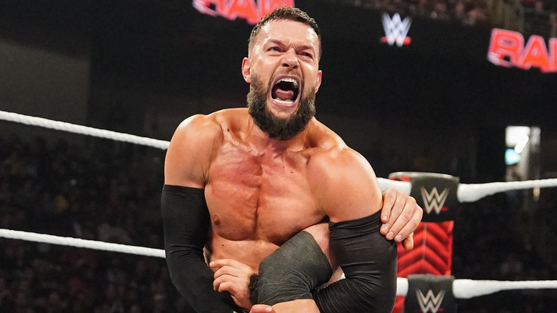 Finn Balor in the ring