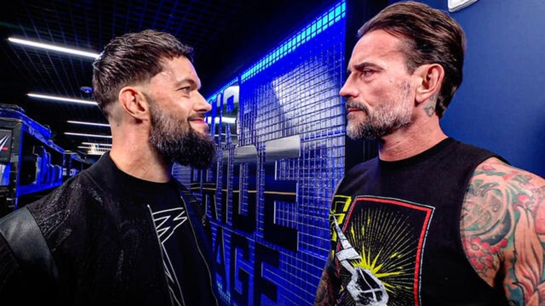 Finn Balor and CM Punk in WWE
