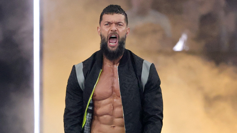 Finn Balor screaming