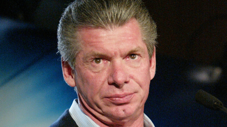 Close-up of Vince McMahon in the 2000s