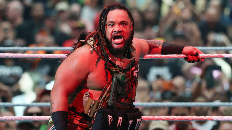 Jacob Fatu at WWE WrestleMania 42