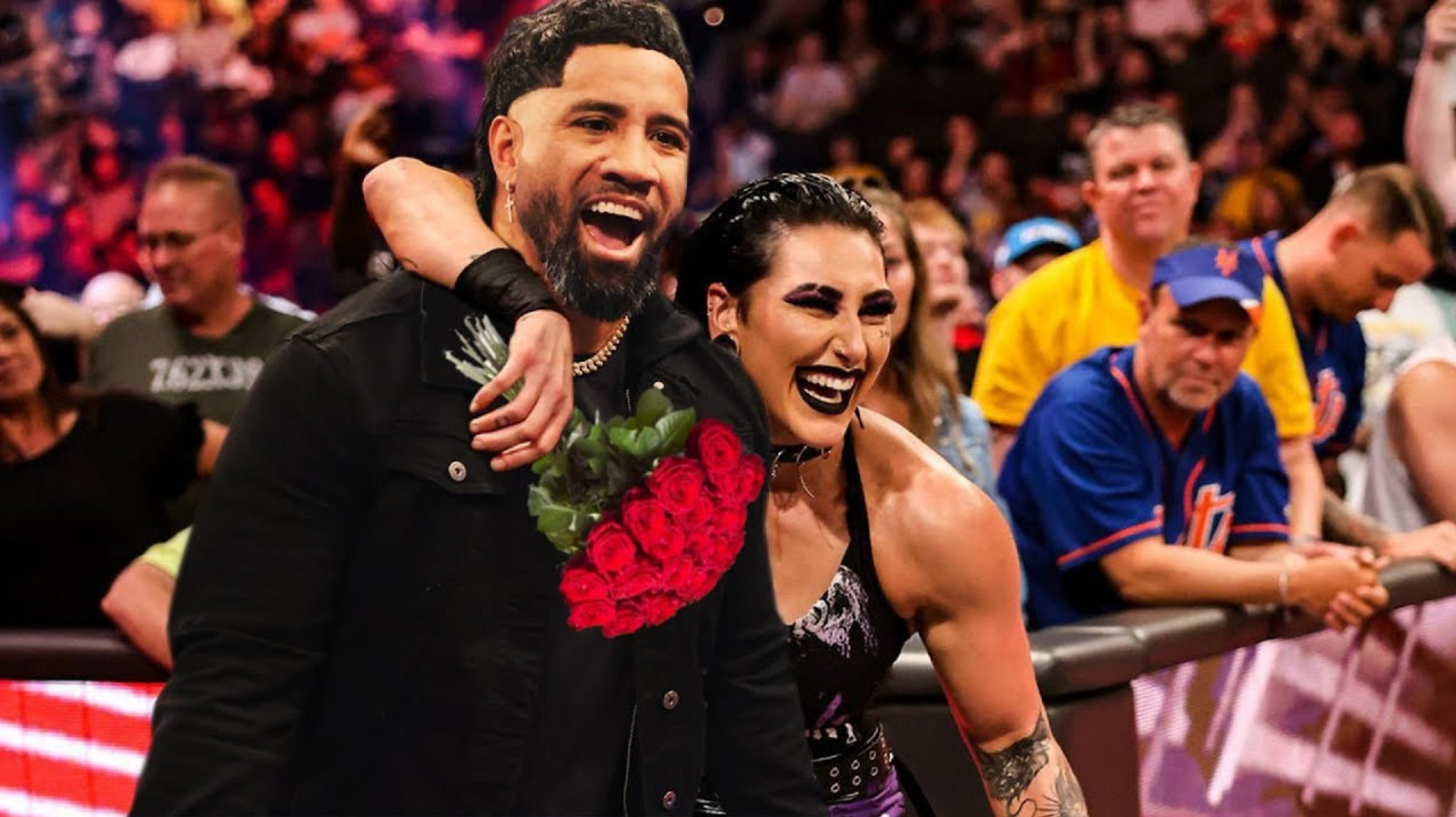 Video: WWE's Jey Uso Offers Rhea Ripley A Shoulder To Cry On At