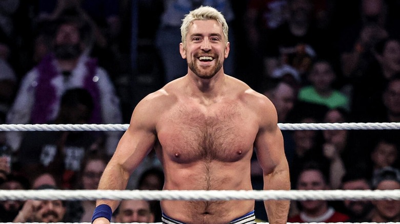 Joe Hendry smiling