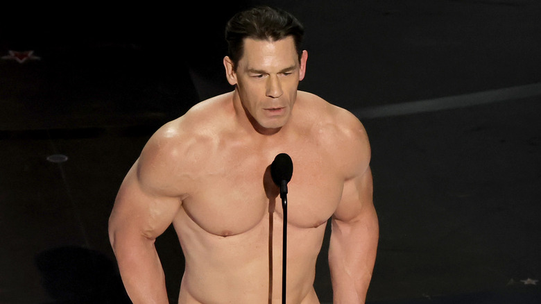 John Cena, naked at the Oscars
