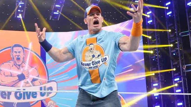 John Cena is hyped up