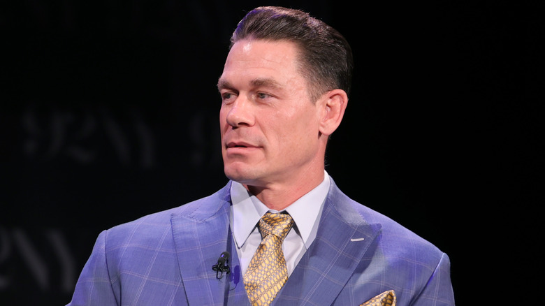 John Cena, possibly being unusual