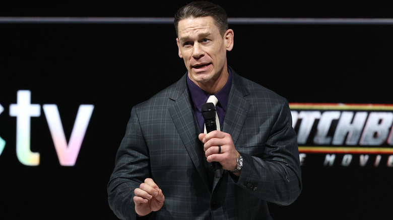 John Cena talking