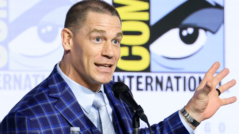John Cena speaks onstage during the 2026 Comic Con International: San Diego, July 25th.