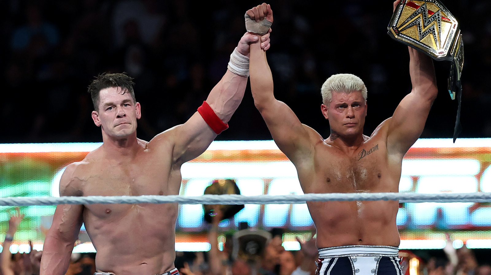 WWE's John Cena Says Cody Rhodes Is 'Brave' For Promoting Street Fighter In-Character