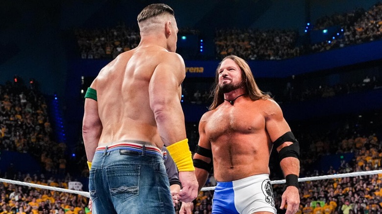 John Cena vs. AJ Styles at Crown Jewel 2025